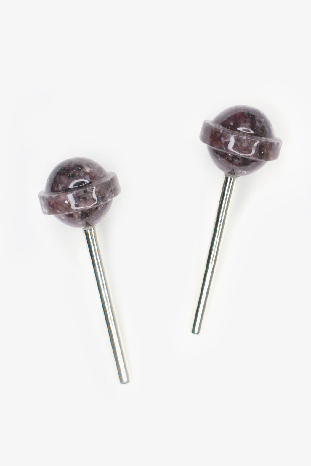 Sucker Earrings Sour - Grape