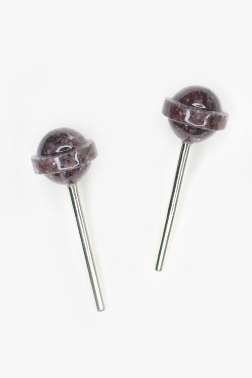 Sucker Earrings Sour - Grape