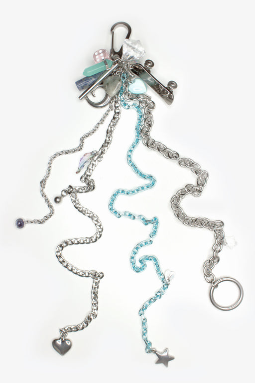 Optic Chain Keychain - Blue