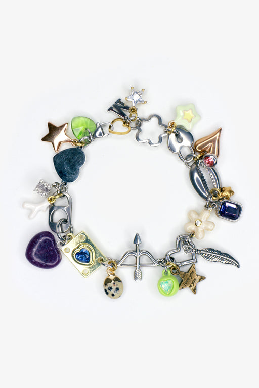 Rosy Charm Bracelet