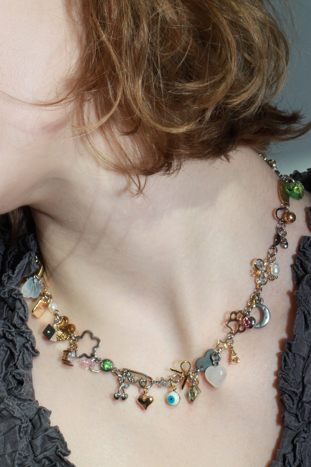 Wispy Charm Necklace