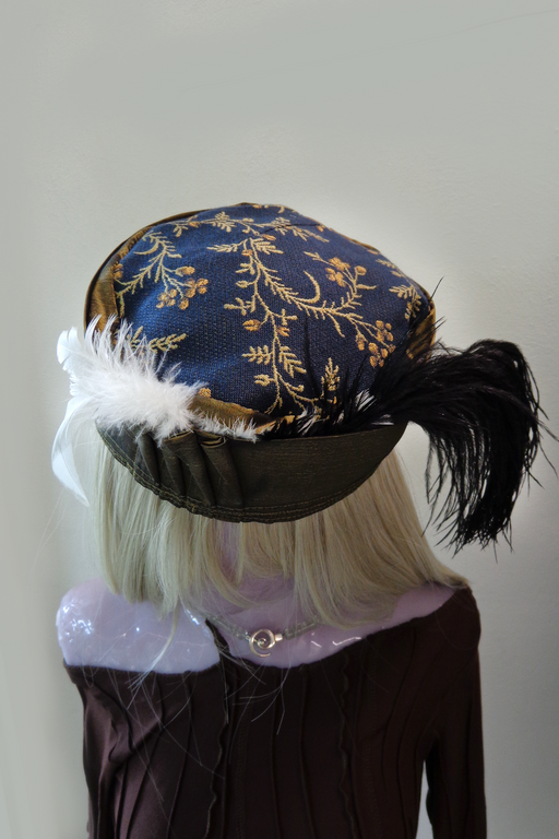 Man Feather Ornamental Hat