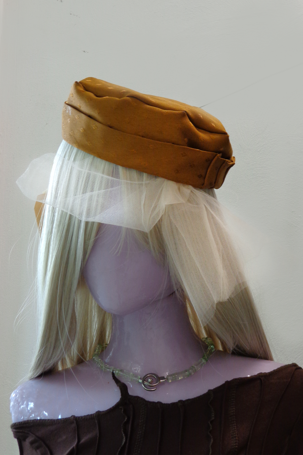 Mustard Veil Hat