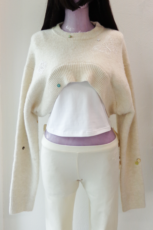 Nido de Cuervo - Cropped Sweater