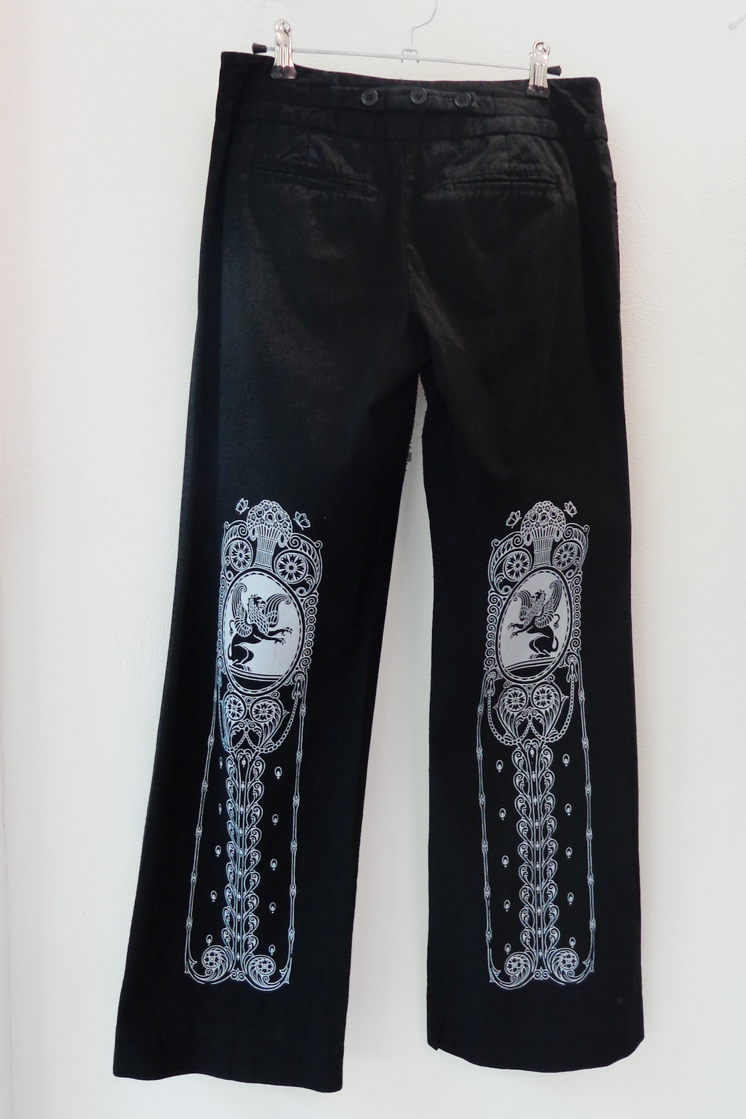 HERALDIC CHARRO SLIM PANTS