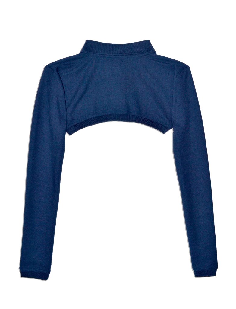 MINI POLO LONGSLEEVE - NAVY BLUE