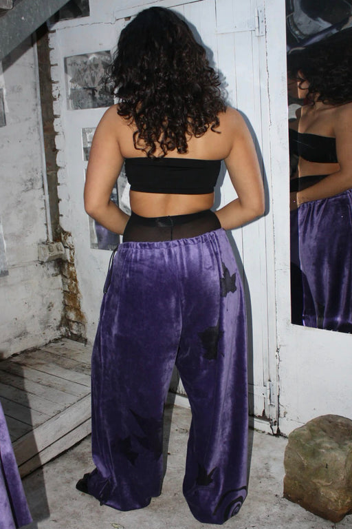 YUMMY MUMMY TRACKPANTS IN GRAPE