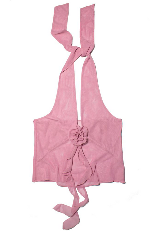 ROSE HALTER TOP