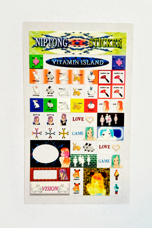 VITAMIN ISLAND DIARY STICKERS - NIPTONG