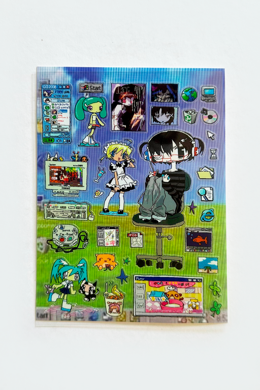 ELECTRONIC HOUSE NOSTALGIA STICKERS – EATHOT
