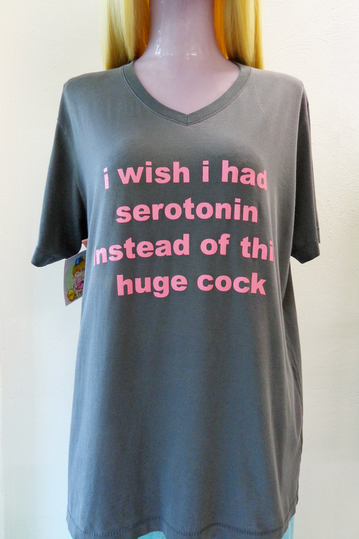 SEROTONIN GREY T-SHIRT
