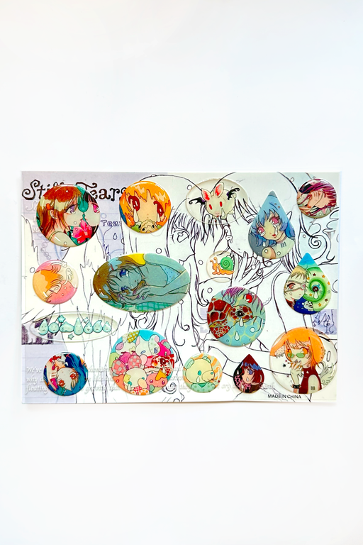 STILL TEARS 3D STICKERS - OLIWA