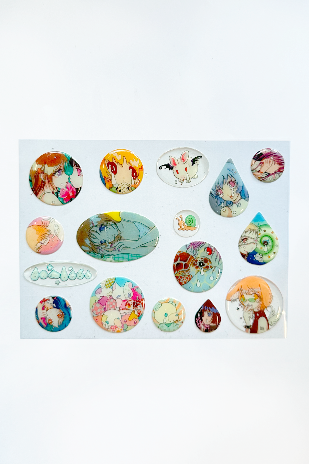 STILL TEARS 3D STICKERS - OLIWA