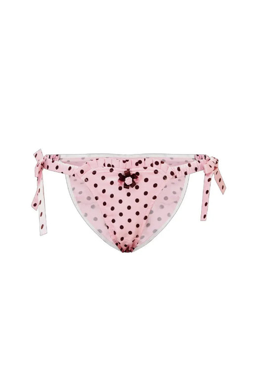 Pink Polka Dots Bow Knots Briefs