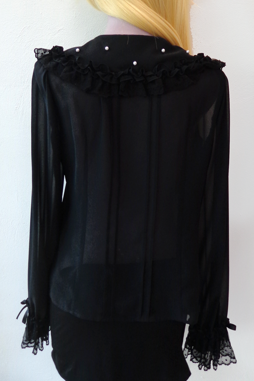 LIP SERVICE BLACK LACE CAMISOLE