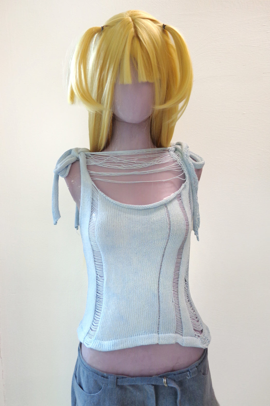 TANK TOP - BABY BLUE