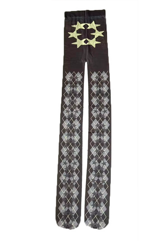Star Child Custom Argyle Tights