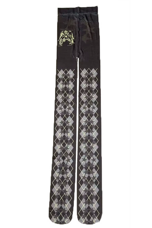 Star Child Custom Argyle Tights