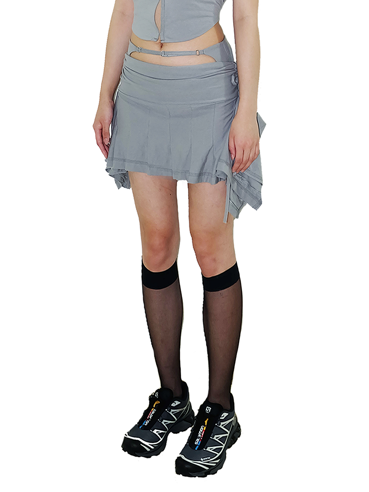 System Multiway Miniskirt — Steele