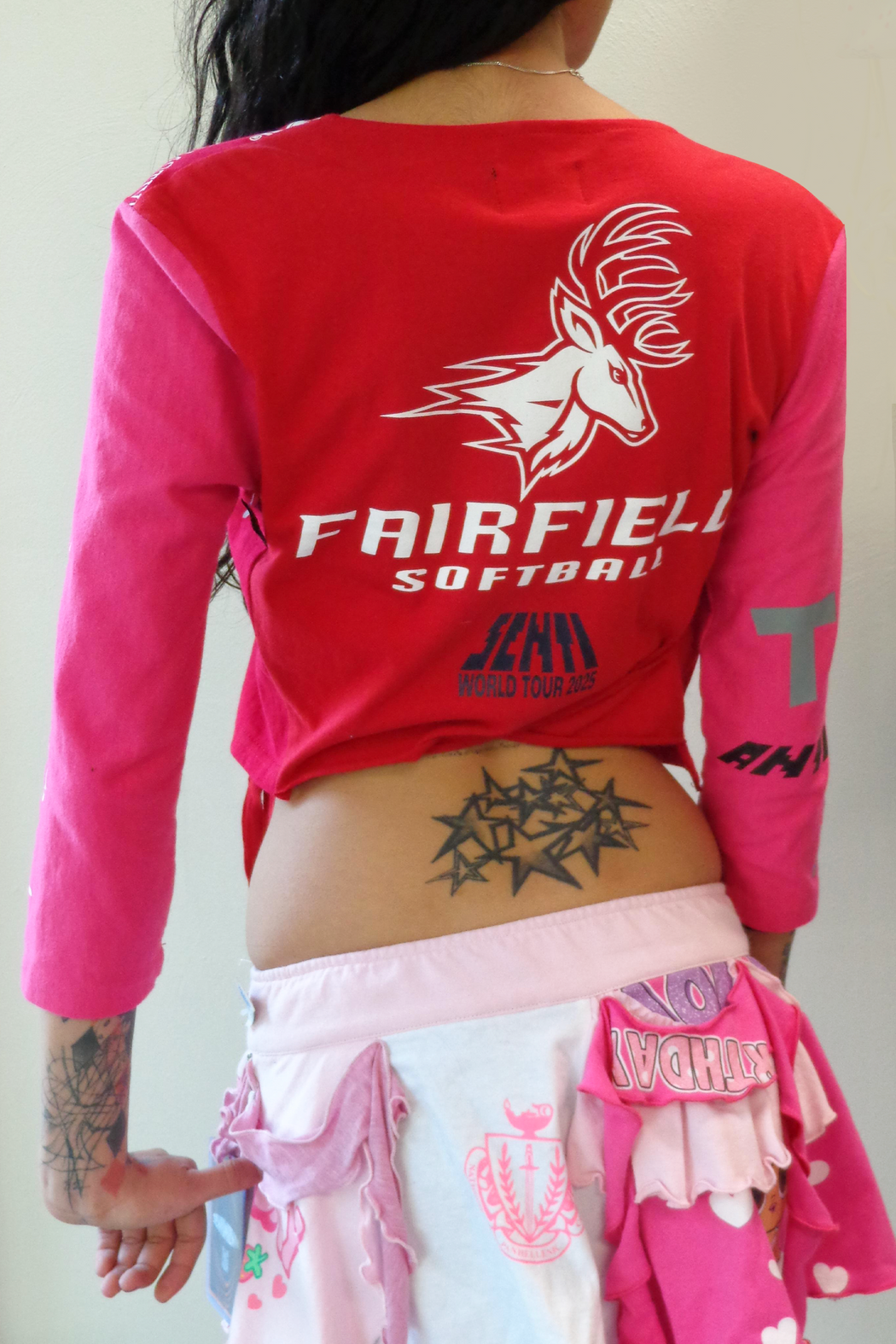 Ballet Wrap Top - Red