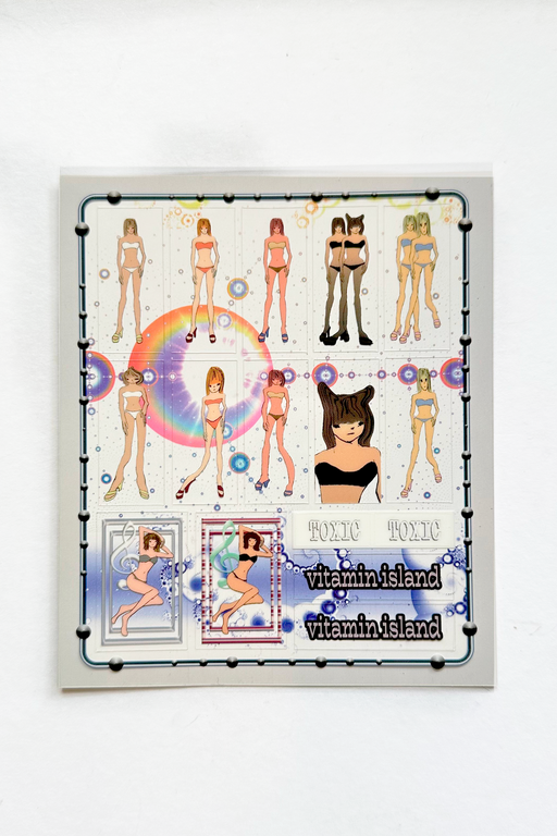 TOXIC GIRL STICKERS - NIPTONG