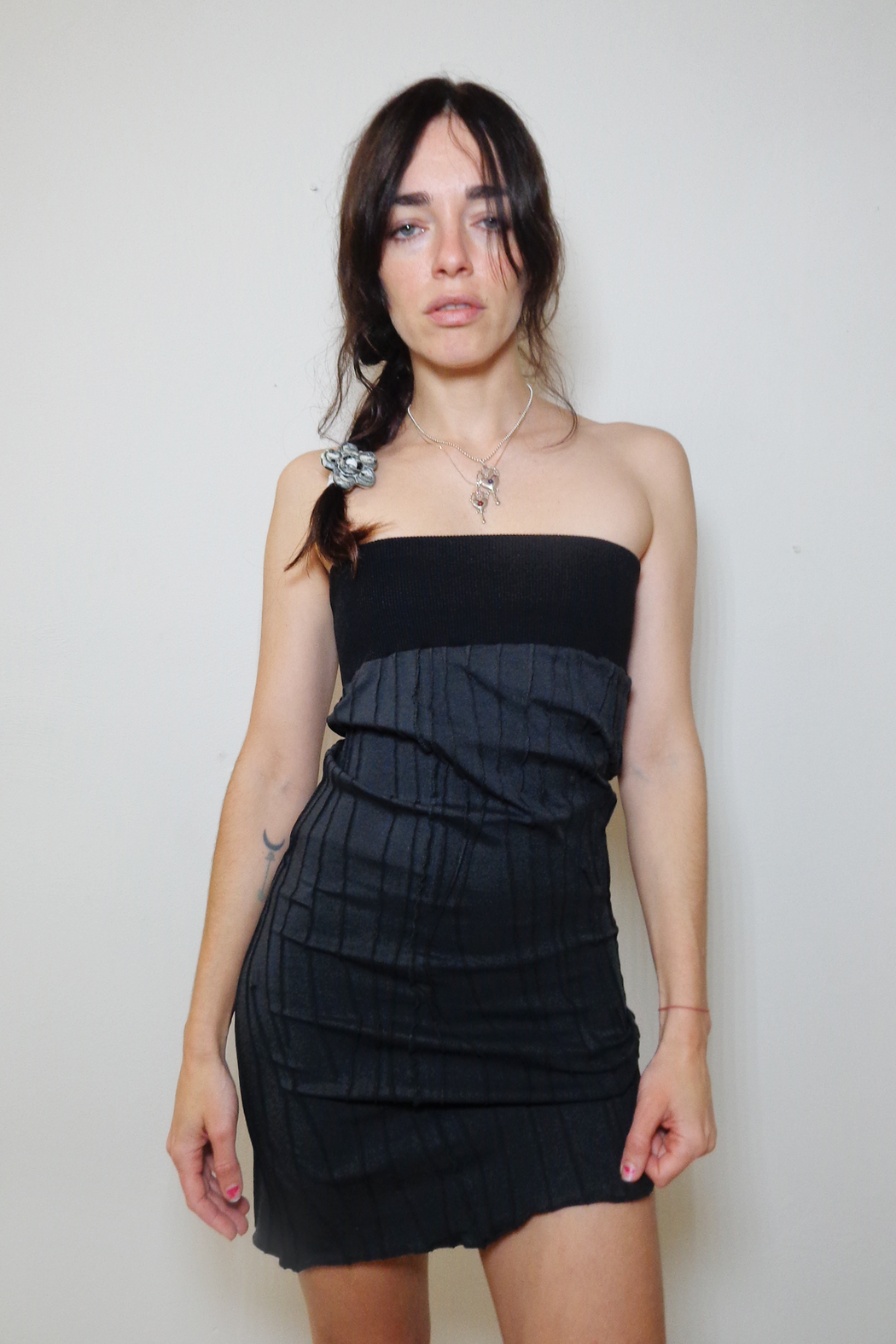 Mini Tube Dress - Graphite