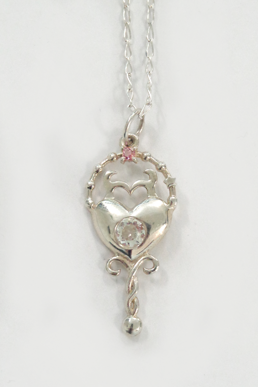 CORAZÓN CONJURO - WHITE/PINK