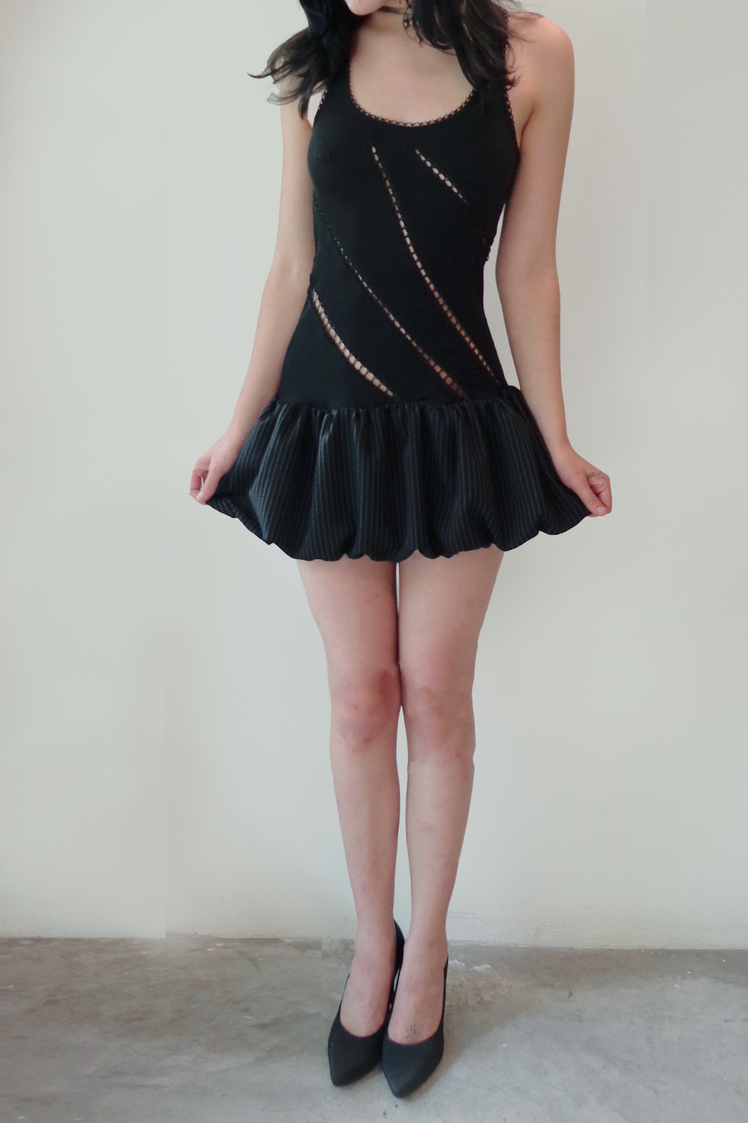 Winona Dress Black & Black