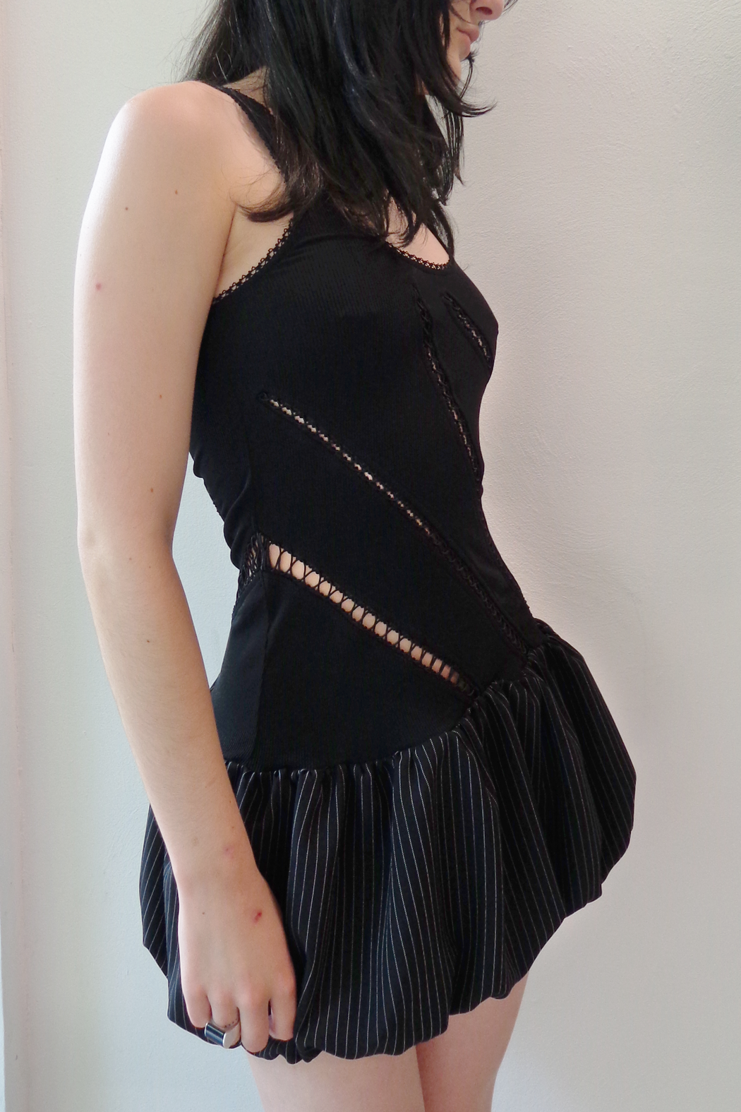 Winona Dress Black & Black