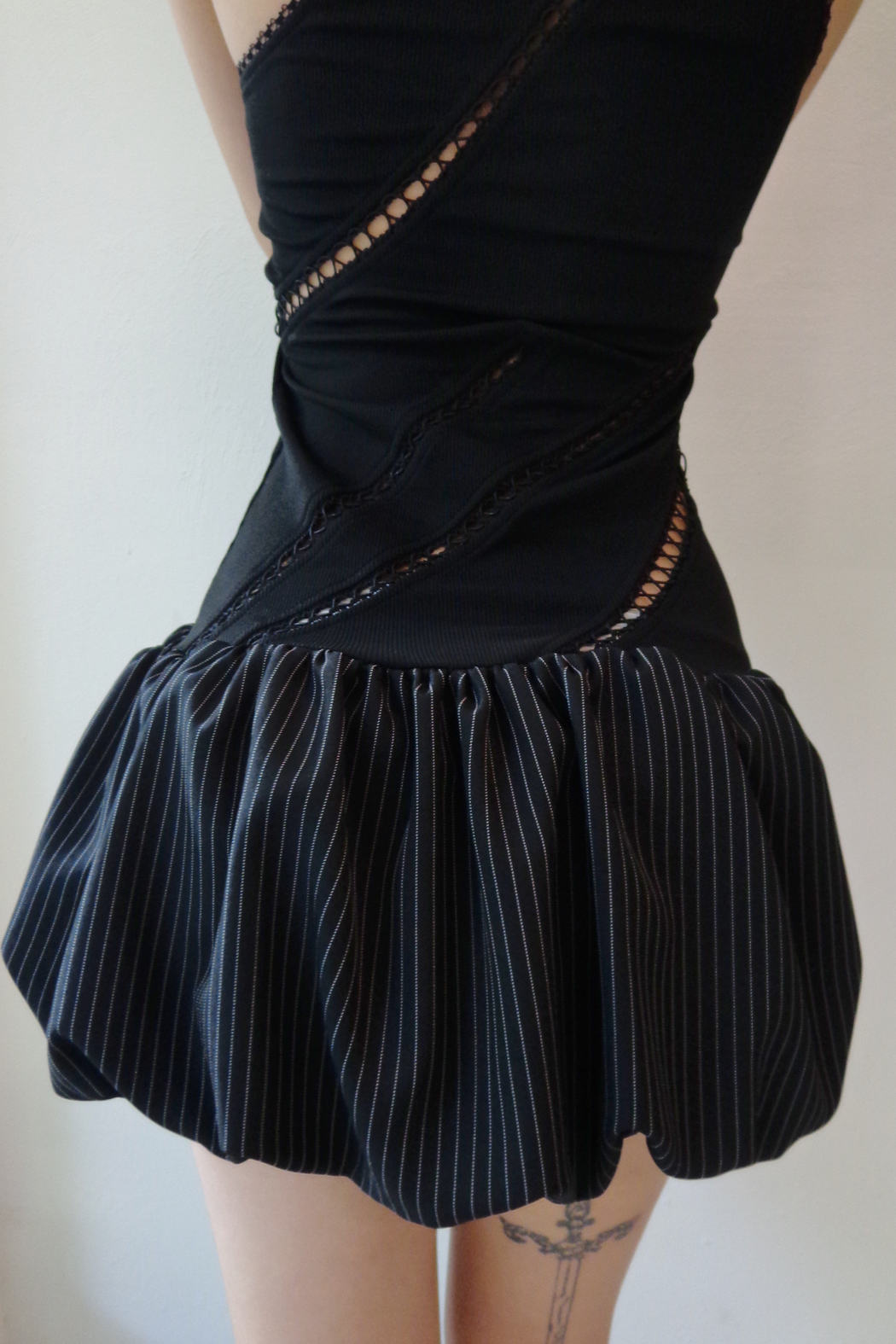 Winona Dress Black & Black